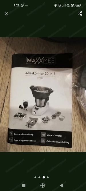 Küchenmaschine MAXXMEE Bild 4