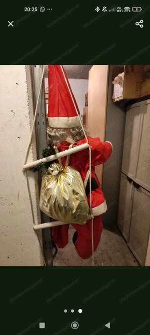 Hängender Weihnachtsmann  Bild 3