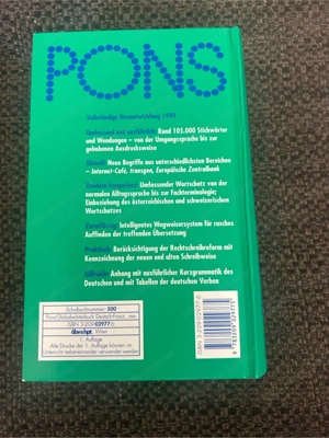 Pons Wörterbuch Französisch-Deutsch, 2 Bände Bild 2