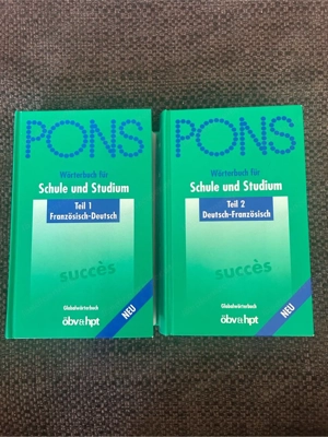 Pons Wörterbuch Französisch-Deutsch, 2 Bände