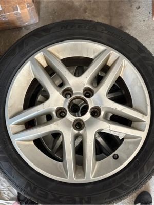 Opel Astra G Alufelgen 6.5 x 16 Zoll 205 50 16 Sommerreifen Nexen Bild 4