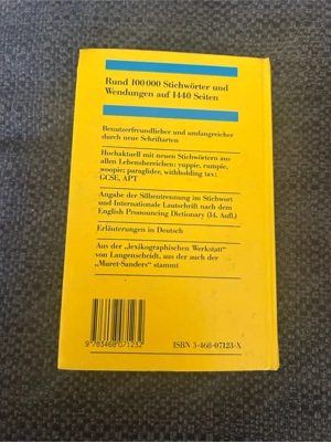 Langenscheidts Schulwörterbuch Englisch-Deutsch, 2 Bände Bild 3