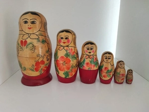 Vintage Matroschka aus Leningrad   6-tlg. Original UdSSR (70er Jahre)