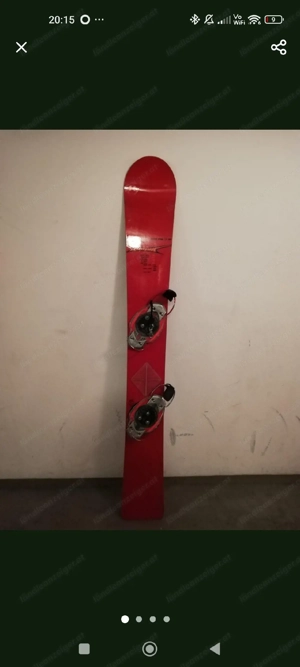 Snowboard + Tasche  Bild 2