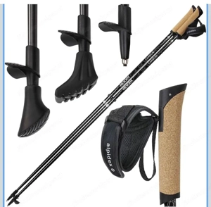 neu - Carbon Nordic Walking Stock, 120 cm Bild 2