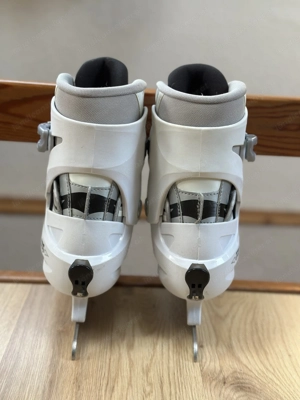 Eislaufschuhe größenverstellbar - sehr guter Zustand Bild 4