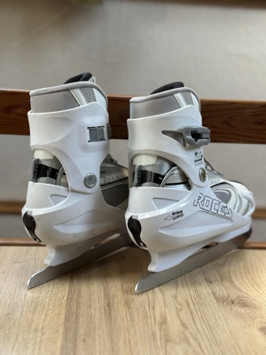 Eislaufschuhe größenverstellbar - sehr guter Zustand Bild 3