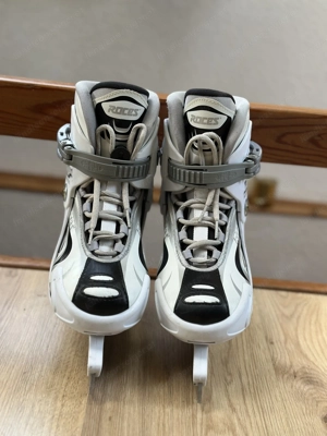 Eislaufschuhe größenverstellbar - sehr guter Zustand Bild 6