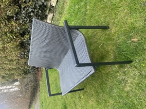 Gartenbank  dunkelgrau  Bild 2