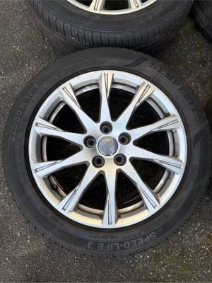 Original Audi A4 B8 B9 17 Zoll Alufelgen + Sommerreifen Bild 2