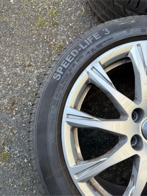 Original Audi A4 B8 B9 17 Zoll Alufelgen + Sommerreifen Bild 5