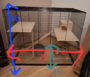 2 Etagen Hamsterkäfig Bild 2