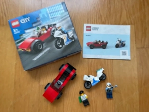 Lego 60392 City Verfolgungsjagd mit Polizeimotorrad