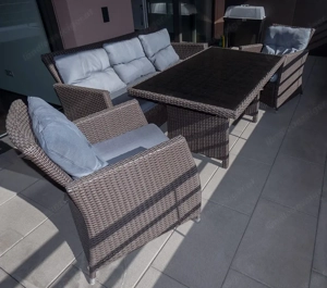 Balkon- Terrassen-Sitzgruppe