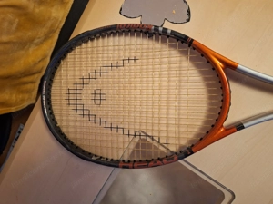 head titanium,bespannt,nie gespielt,griffgrösse3,incl.org.tasche Bild 2