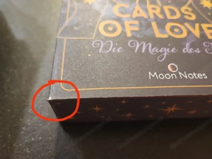 Bücherbüchse Set: Cards of Love, Nena Tramountani , NEU   Limitierter Motivfarbschnitt (mit Versand  Bild 3