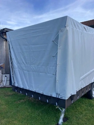 Alphütte 2 Go - Hochwertiger Rohbau auf neuem KNOTT Fahrgestell  Bild 4