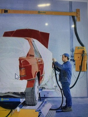 Herkules Turbine mit Schwenkarm und Ampel Bild 2