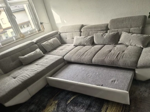 Couch mit Bettfunktion - Zu verschenken Bild 4