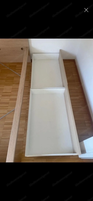 IKEA Malm Bett inkl. 2 Schubladen Bild 3