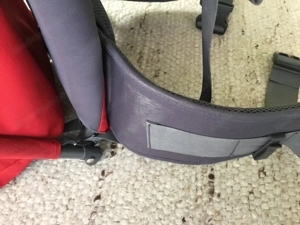 Hochwertige Kindertrage von  Vaude  Jolly Comfort, m. Regenschutz u. Sonnendach, guter Zustand Bild 2