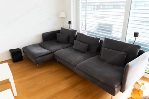 IKEA Sofa SÖDERHAMN 4er-Sofa mit Récamiere Bild 2