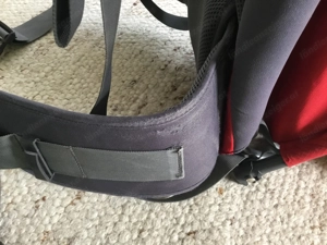 Hochwertige Kindertrage von  Vaude  Jolly Comfort, m. Regenschutz u. Sonnendach, guter Zustand Bild 3