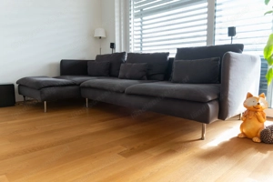 IKEA Sofa SÖDERHAMN 4er-Sofa mit Récamiere Bild 4