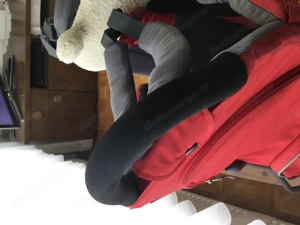 Hochwertige Kindertrage von  Vaude  Jolly Comfort, m. Regenschutz u. Sonnendach, guter Zustand Bild 5