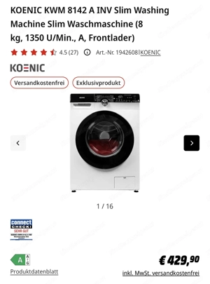 Waschmaschine Koenic
