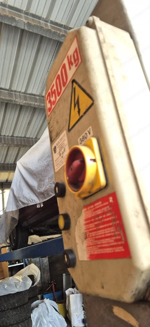 4 Säulen Hebebühne mobil Ravaglioli 3500 kg Bild 4