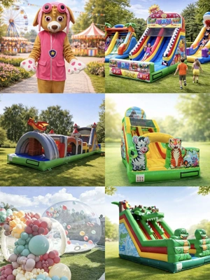 Starten Sie Ihr eigenes Geschäft mit zertifizierten Hüpfburgen - und verdienen Sie Geld mit Spaß!