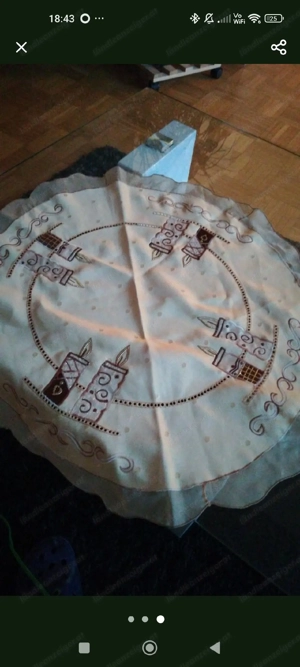 Weihnachtliche Mitteldecken Bild 3