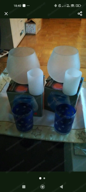 weihnachtliche Windlichter