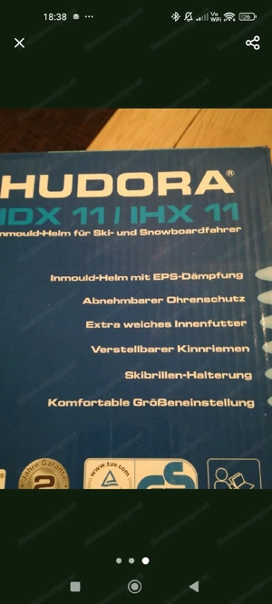 Schi oder Snowboard Helm  Bild 3