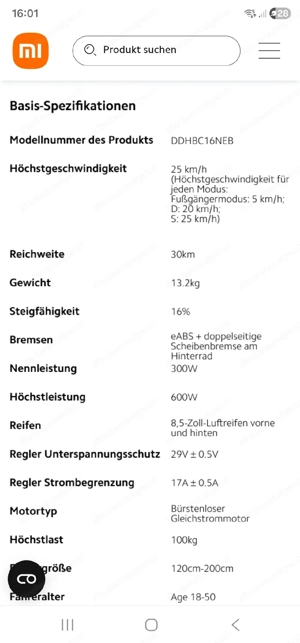 E-scooter Mi 3 Bild 4