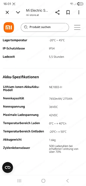 E-scooter Mi 3 Bild 3