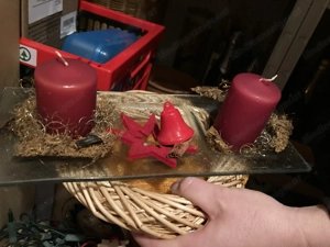 Verschenke 1 Karton Osterdeko u. Weihnachtsdekosachen Bild 3