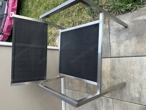 Gartentisch Garnitur Edelstahl - Jati&Kebon Bild 3