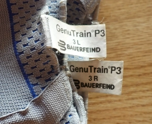 Bauerfeind Genu Train P3, Kniebandagen Titan, Gr. 3 Bild 3