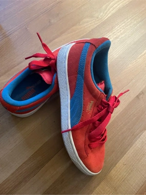 Puma Sneaker 38 rot blau Bild 5