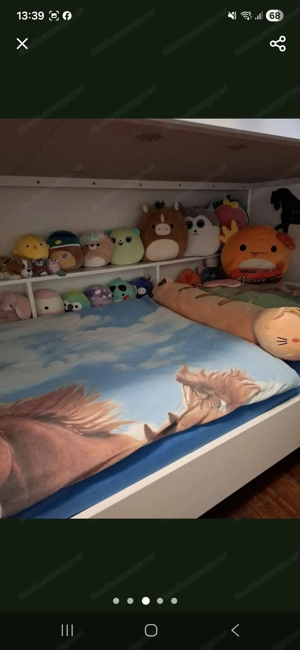 Weißes Hochbett Bild 4