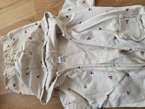 Kleinkinder anzug mit süssen kirschen  überganskleidung 86 92 Bild 2