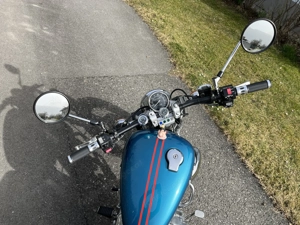 Blaue Yamaha XV 535 zu verkaufen Bild 2