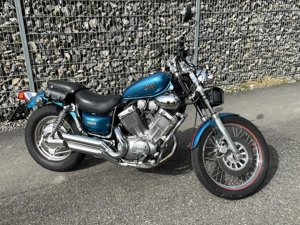 Blaue Yamaha XV 535 zu verkaufen Bild 4