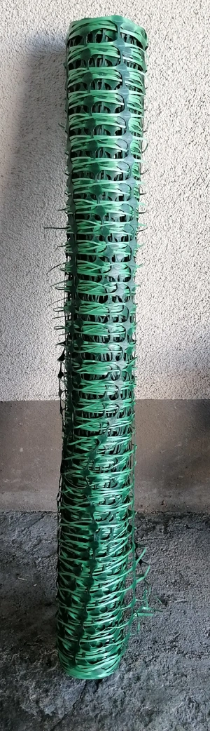 50m Kunststoffzaun Bauzaun Bild 2