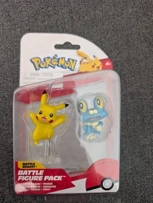 Pokémon Battle Figure Pack Pikachu und Froxy  Bild 2