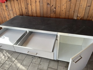 Kasten, Werkbank mit Arbeitsplatte für Schopf, Keller, etc Bild 5