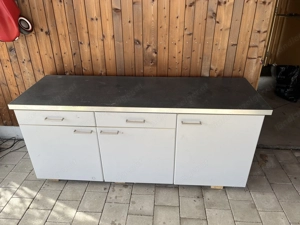 Kasten, Werkbank mit Arbeitsplatte für Schopf, Keller, etc Bild 3