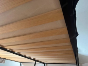 Bettgestell Metall Schwarz 180x200  Bild 2